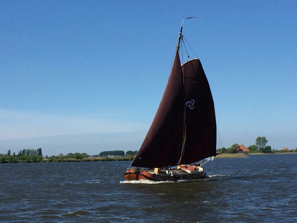 Nieuwe zeilen gehesen 17 mei 2020