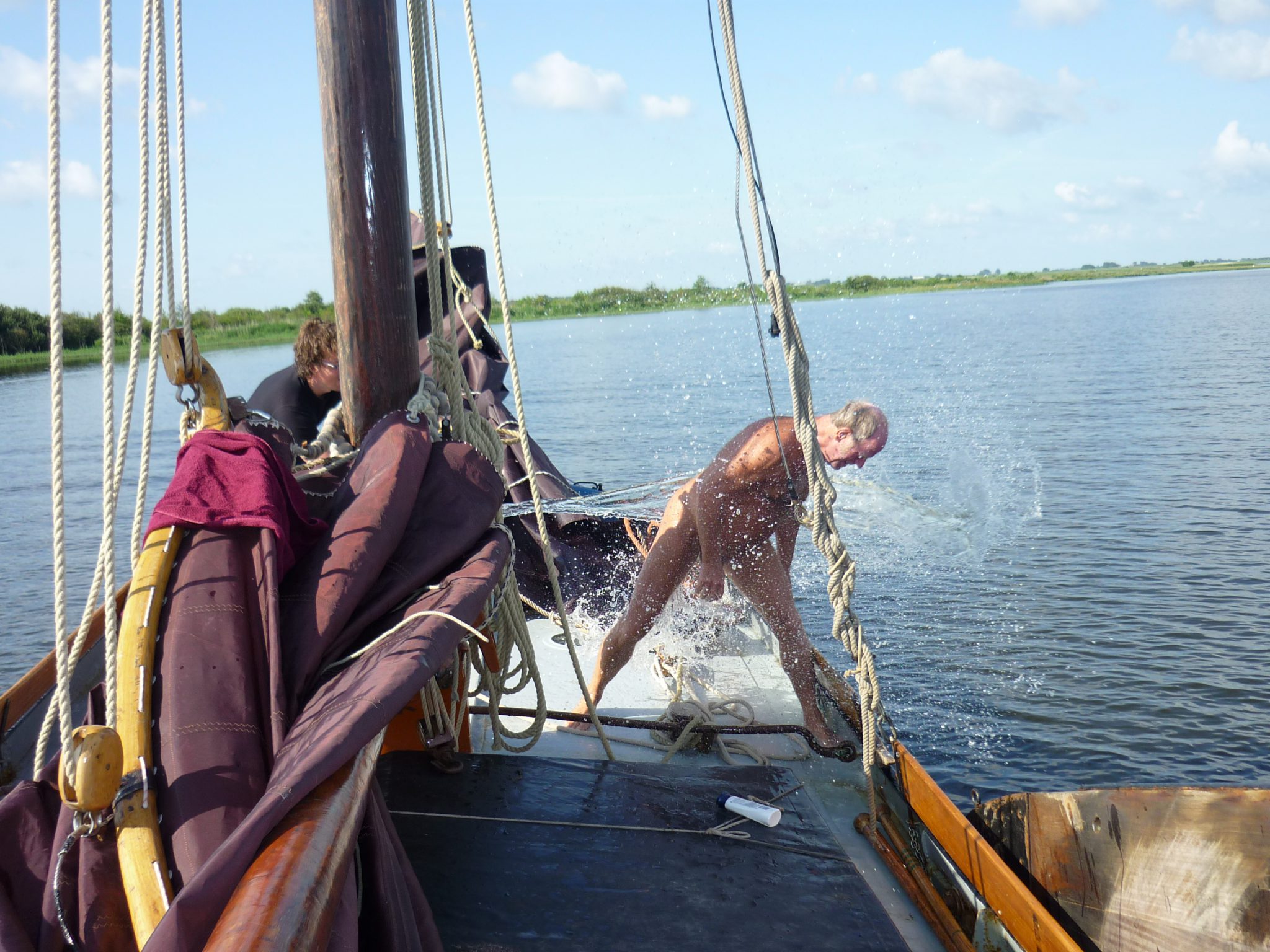 Naturistische wadzeilweek 31 juli t/m 6 augustus 2010